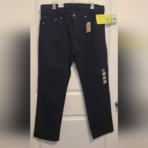 Levi's Men's Black Straight Jeans